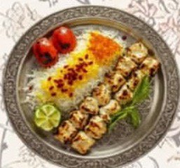دجاج تيكا باللبن مع أرز