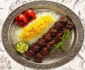 تيكا لحم باللبن مع أرز