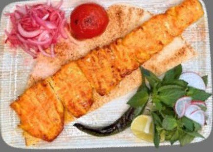 Chicken Fillet Kebab with Rice