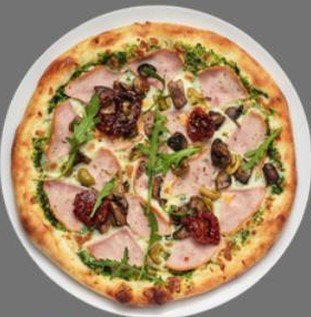 Turkey & Spinach Pizza