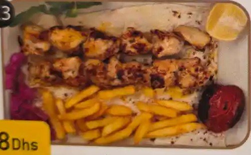 تكة دجاج باللبن