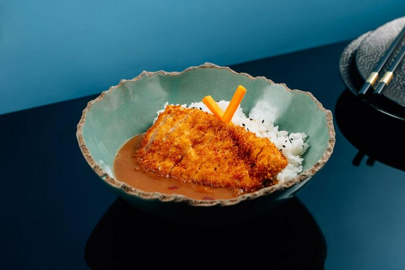 كاري دجاج كاتسو