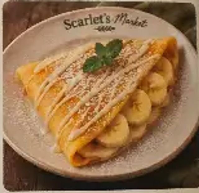 Crepe Banana & Condensed Milk