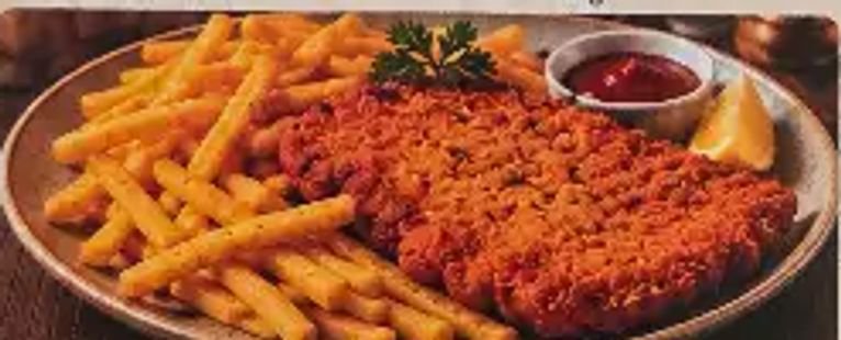 Schnitzel with Fries
