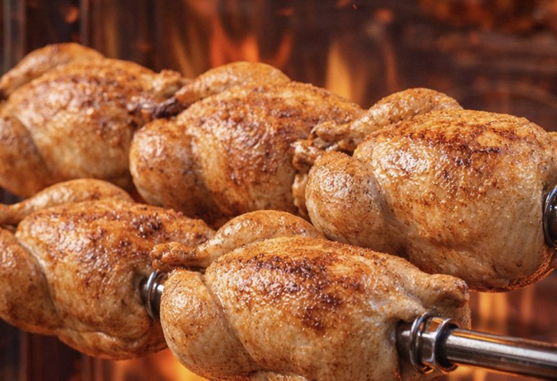 Rotisserie chicken full