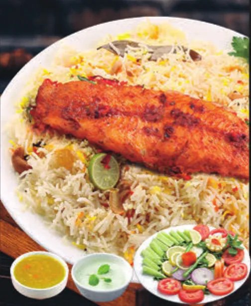 Hamour Fish Biryani