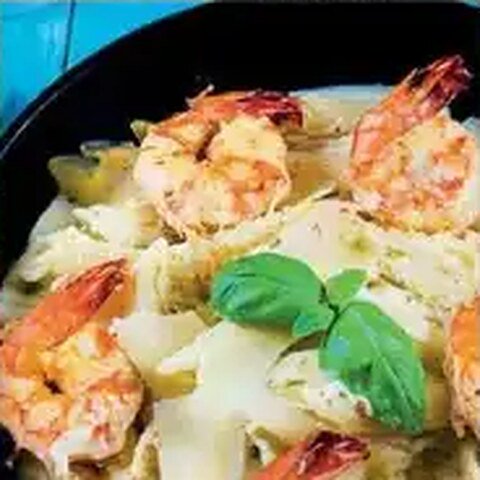 Mix Seafood Pasta Alfredo
