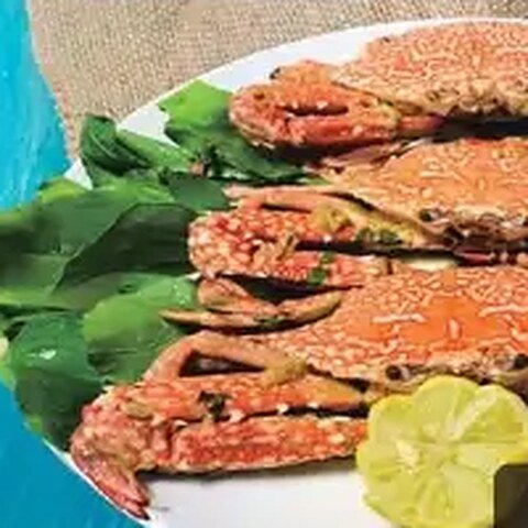 صحن قباقب بالليمون والثوم