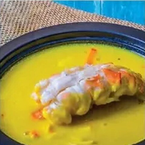 شوربة بحرنا مع اللوبستر